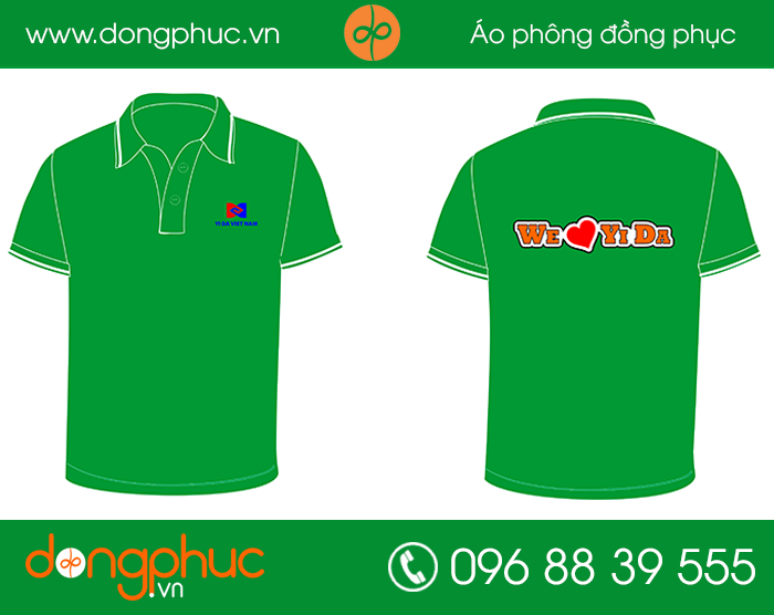 May đồng phục công ty YIDA Việt Nam | In ao cong ty