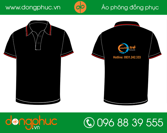 May đồng phục công ty Quảng Cáo Trẻ | May dong phuc cong ty