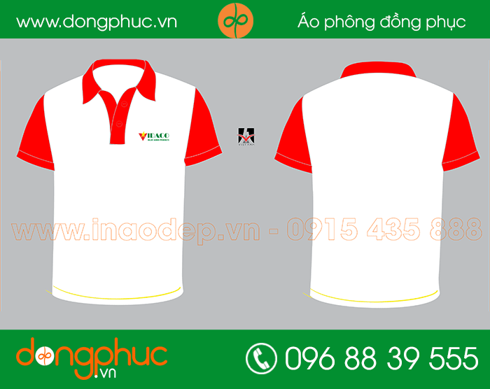 May đồng phục công ty VIDACO | May dong phuc cong ty