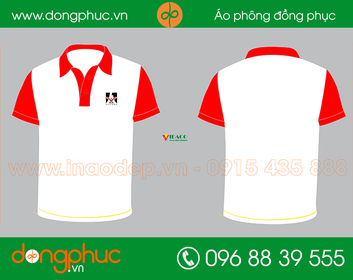 May đồng phục công ty VIDACO | May dong phuc cong ty