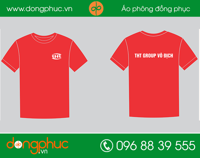 May đồng phục THT Group vô địch | May dong phuc cong ty