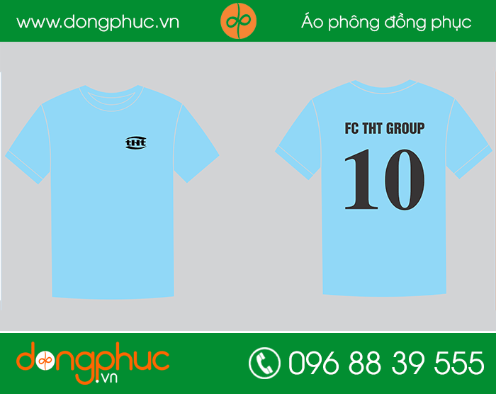 May đồng phục FC THT Group | May dong phuc cong ty