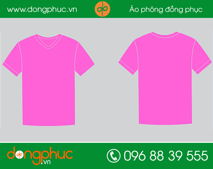 May đồng phục áo phông màu tím | May dong phuc cong ty