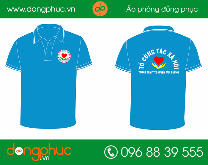 May đồng phục trung tâm y tế huyện Tam Đường | May dong phuc cong ty