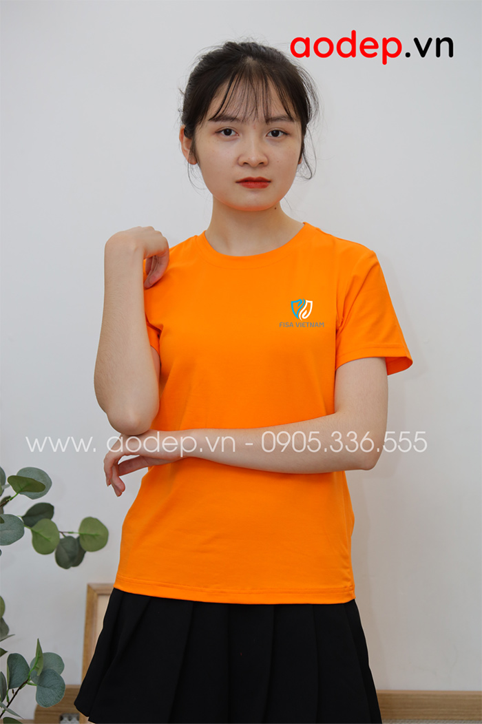 May áo cổ tròn Công ty FISA Việt Nam | May ao phong dong phuc