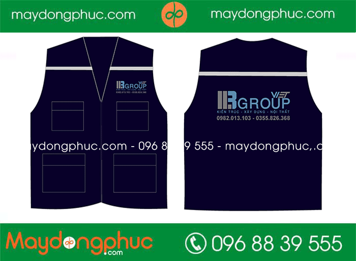 May áo gile Công ty IB Group | May ao gile dong phuc