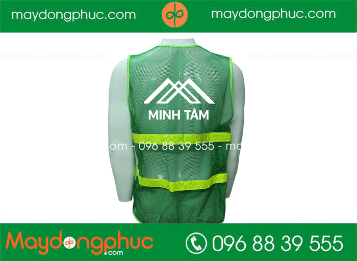 May áo gile Công ty Minh Tâm | May ao gile dong phuc