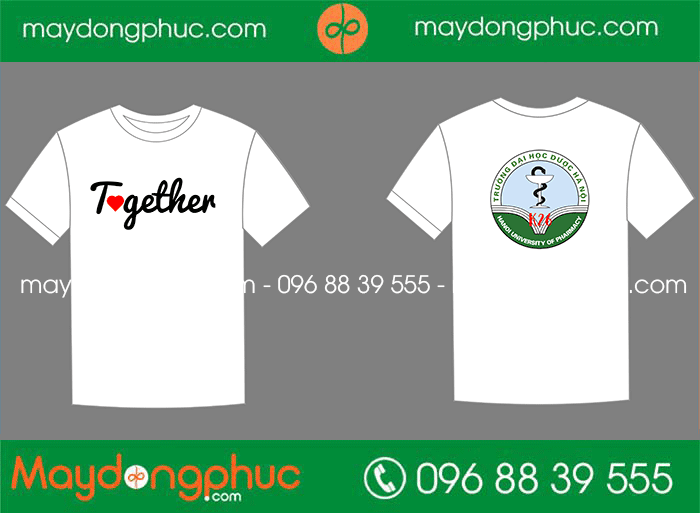 May áo Lớp K26 trường Đại học Dược Hà Nội | May ao phong dong phuc