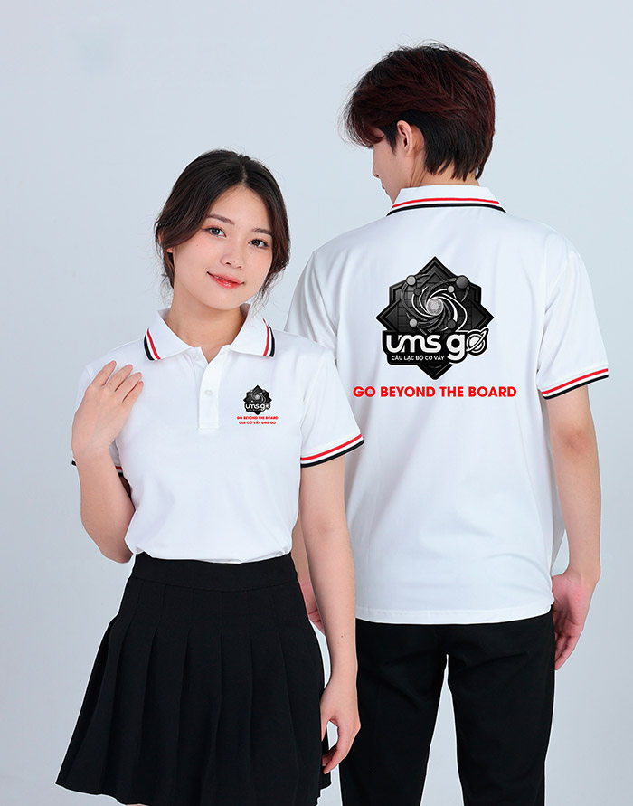 May áo phông Câu lạc bộ Cờ vây UMS Go beyond the board | May ao phong dong phuc