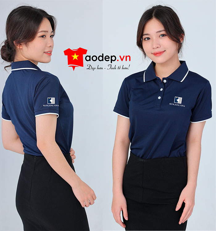 May áo phông Công ty Kum Jang Vina | May ao phong dong phuc