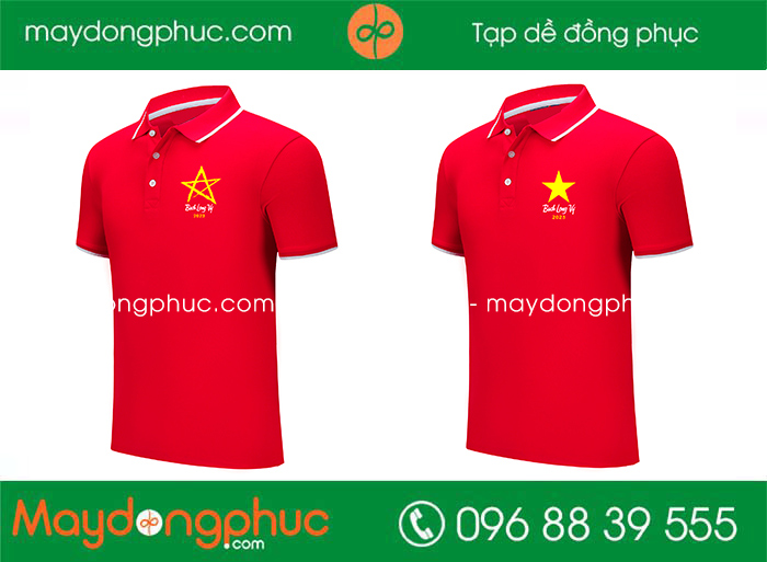 May áo phông Bạch Long Vỹ 2023 | May ao phong dong phuc