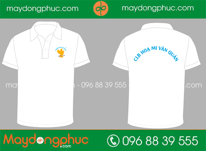 May áo phông CLB Họa mi Văn Quán | May ao phong dong phuc