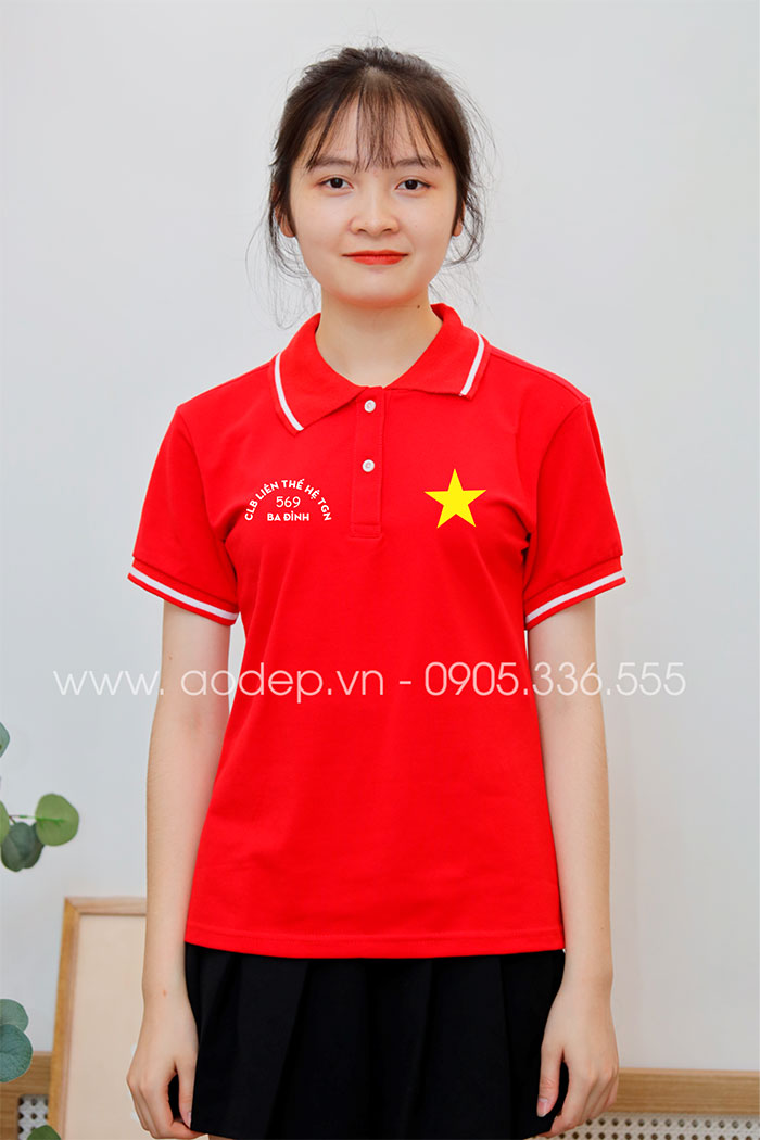May áo phông CLB Liên Thế Hệ TGN 569 Ba Đình | May ao phong dong phuc