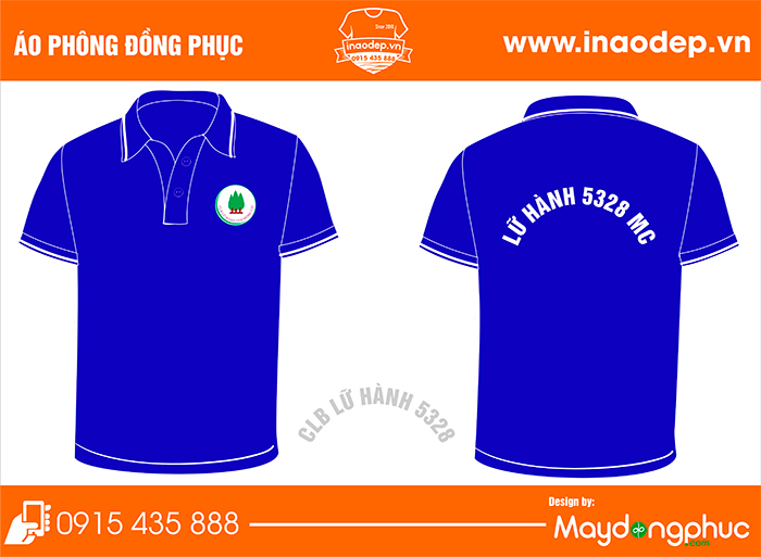 May áo phông CLB Lữ Hành 5328 Móng Cái | May ao phong dong phuc