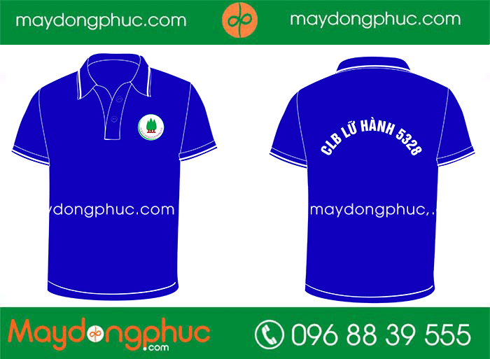 May áo phông CLB Lữ hành 5328 | May ao phong dong phuc