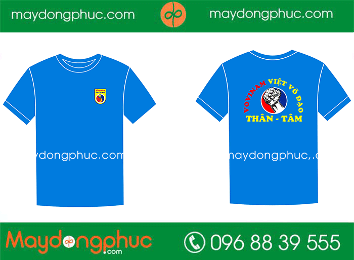 May áo phông CLB Vovinam Việt Võ Đạo | May ao phong dong phuc