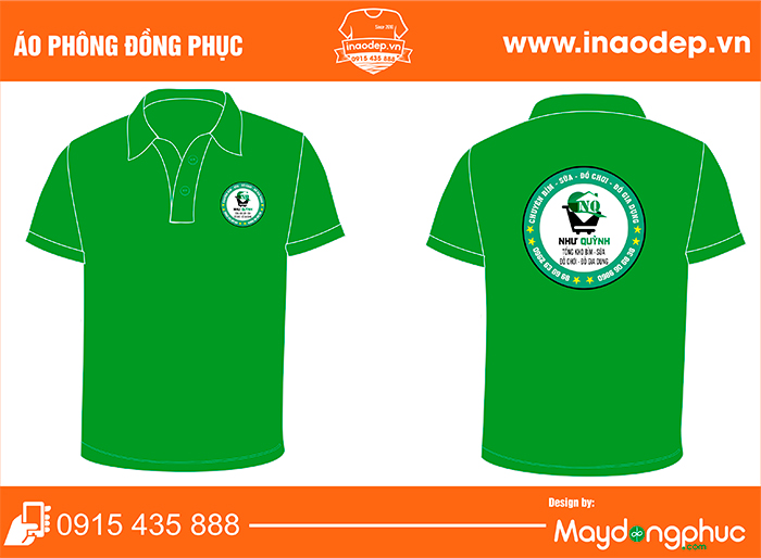 May áo phông cổ bẻ Hệ thống Shop Như Quỳnh | May ao phong dong phuc