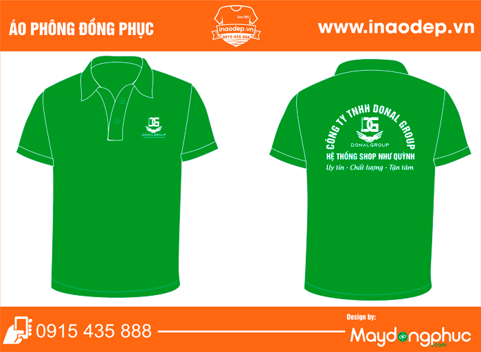 May áo phông cổ bẻ Hệ thống Shop Như Quỳnh | May ao phong dong phuc