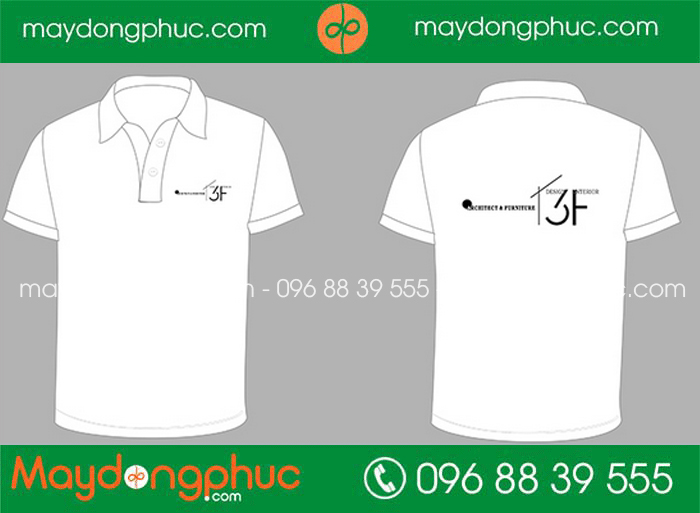 May áo phông Công ty Kiến trúc 3F | May ao phong dong phuc