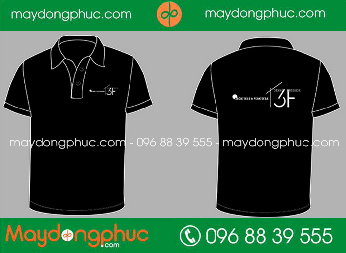 May áo phông Công ty Kiến trúc 3F | May ao phong dong phuc