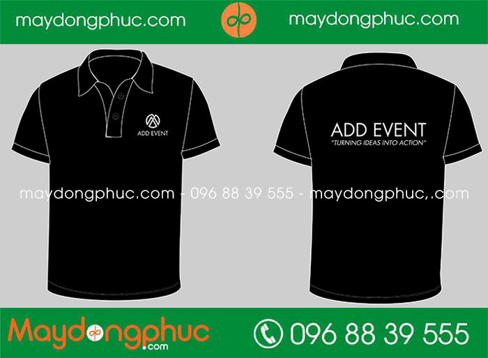 May áo phông Công ty Add Event | May ao phong dong phuc