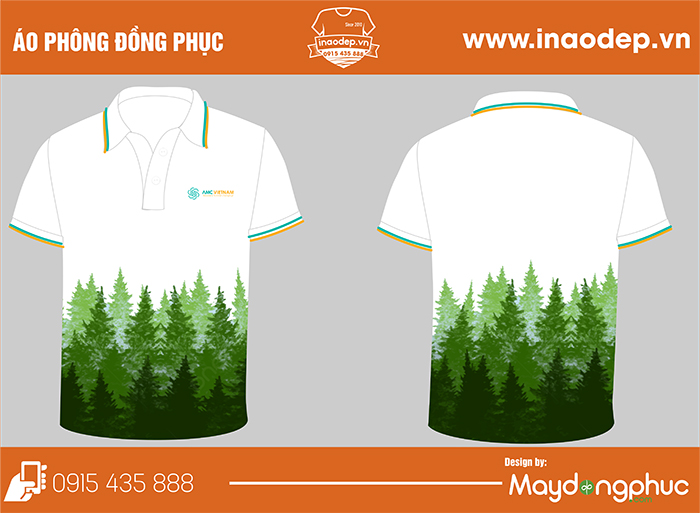 May áo phông Công ty AMC Việt Nam | May ao phong dong phuc