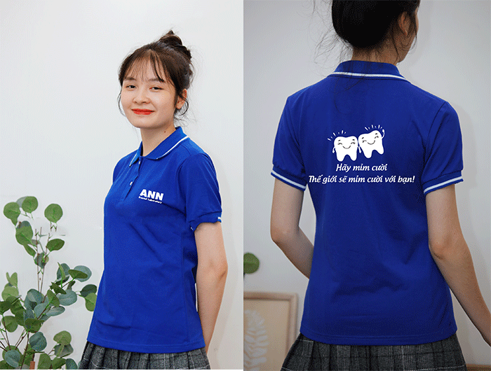 May áo phông Công ty ANN | May ao phong dong phuc