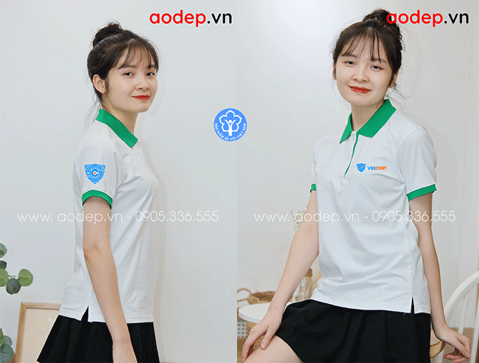 May áo phông Công ty Bảo hiểm Xã hội Việt Nam VSSCert | May ao phong dong phuc