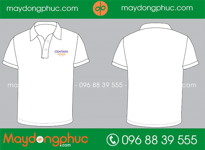May áo phông Công ty Centara Mirage | May ao phong dong phuc