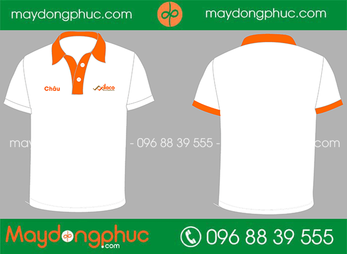 May áo phông Công ty Ilaco - Châu | May ao phong dong phuc