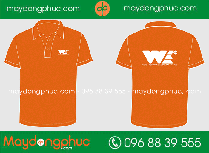 May áo phông Công ty cổ phần giáo dục Cây tri thức | May ao phong dong phuc