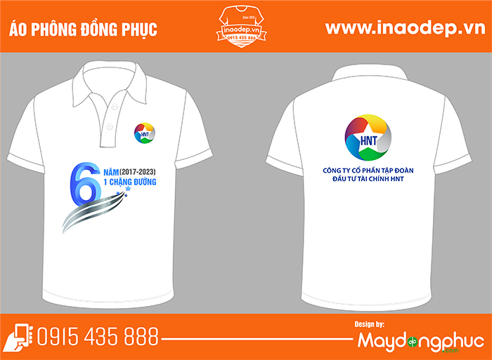 May áo phông Công ty Cổ phần Tập đoàn Đầu tư tài chính HNT | May ao phong dong phuc