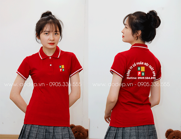 May áo phông Công ty cổ phần nội thất HPH | May ao phong dong phuc
