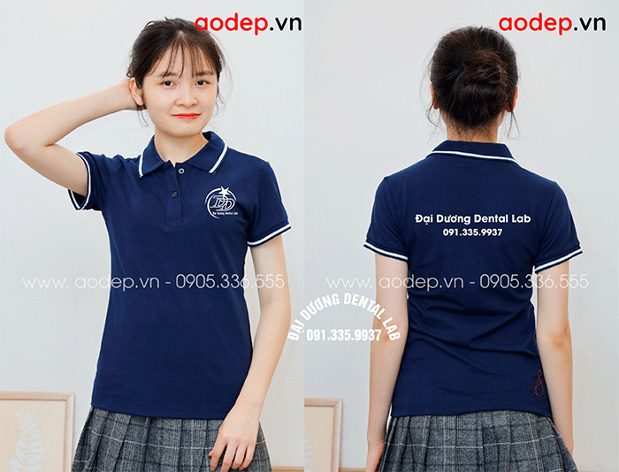 May áo phông Công ty Đại Dương Dental Lab | May ao phong dong phuc
