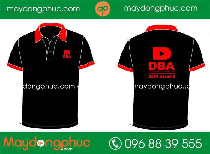 May áo phông Công ty DBA | May ao phong dong phuc