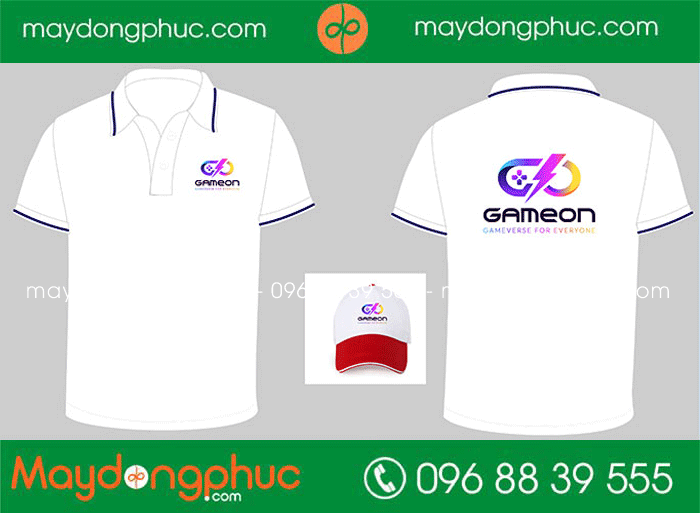 May áo phông Công ty Gameon | May ao phong dong phuc
