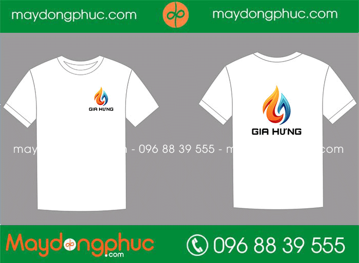 May áo phông Công ty Gia Hưng | May ao phong dong phuc