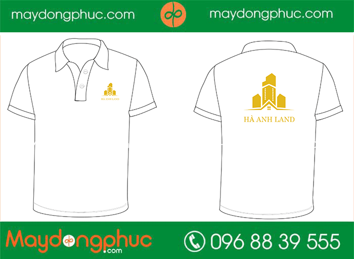 May áo phông Công ty Hà Anh Land | May ao phong dong phuc