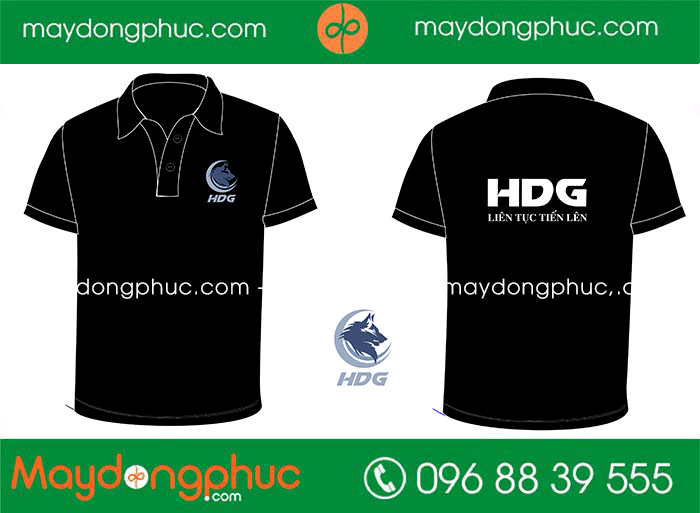 May áo phông Công ty HDG | May ao phong dong phuc