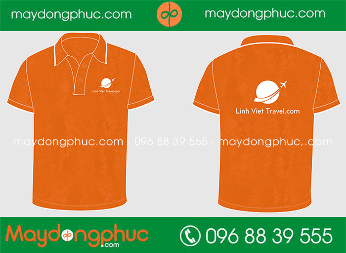 May áo phông Công ty Linh Việt Travel | May ao phong dong phuc