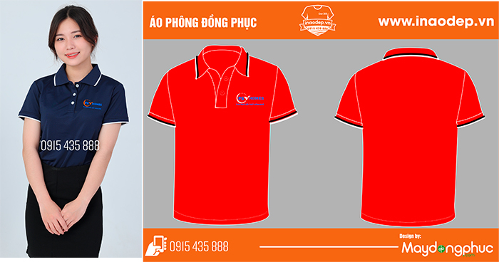 May áo phông Công ty nội thất PSVHome | May ao phong dong phuc