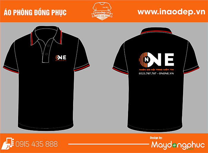 May áo phông Công ty OnOne.vn | May ao phong dong phuc