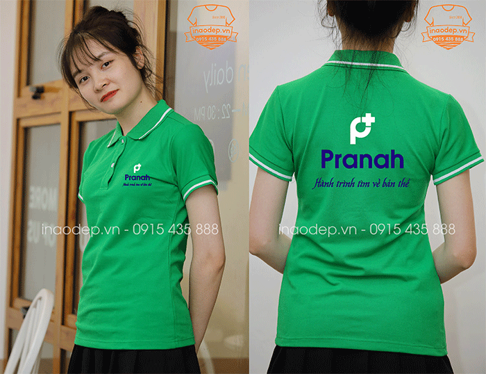 May áo phông Công ty Pranah | May ao phong dong phuc