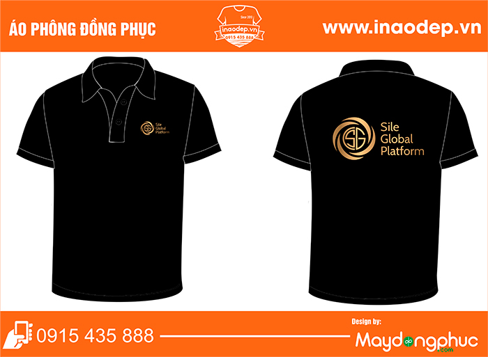 May áo phông Công ty Slide Global Platform | May ao phong dong phuc