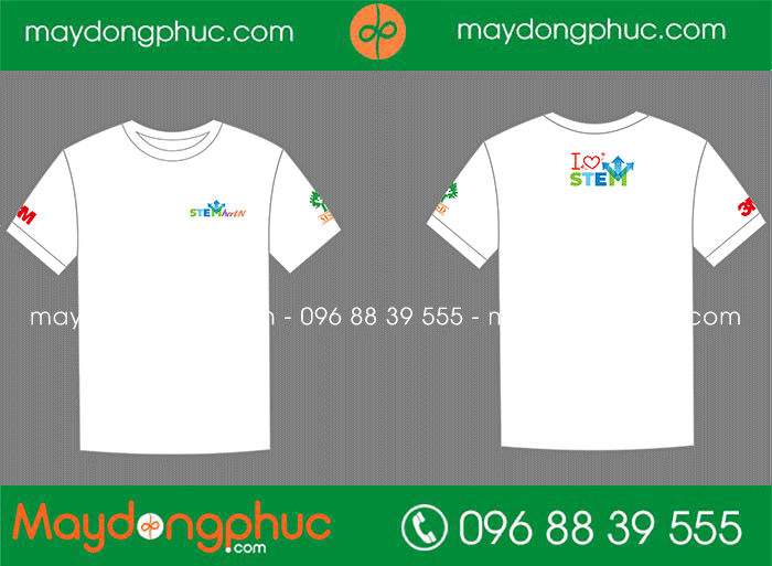 May áo phông Công ty Stemhervn | May ao phong dong phuc