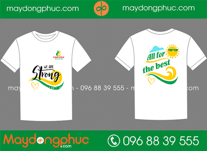 May áo phông Công ty Sunrise Việt Nam | May ao phong dong phuc