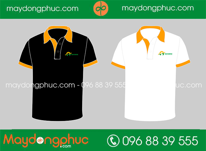 May áo phông Công ty Sunshine | May ao phong dong phuc