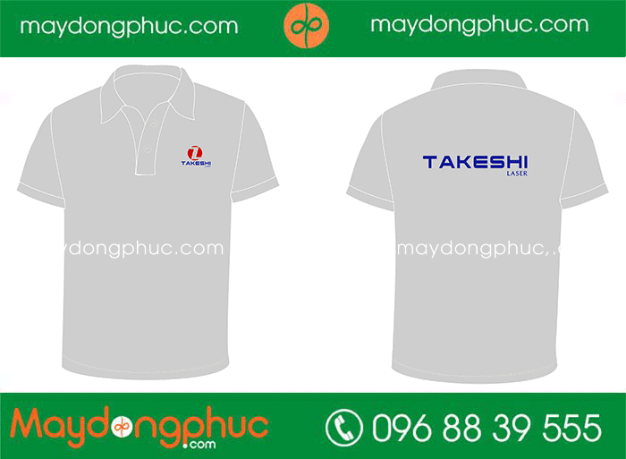 May áo phông Công ty Takeshi Laser | May ao phong dong phuc