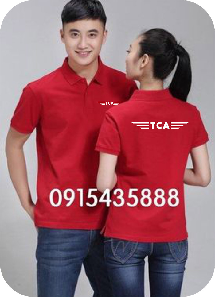 May áo phông Công ty TCA | May ao phong dong phuc