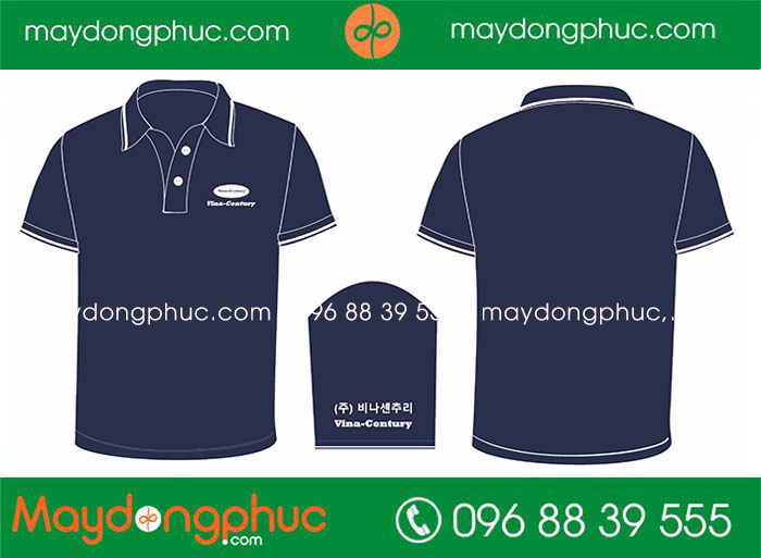 May áo phông Công ty Vina Century | May ao phong dong phuc